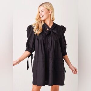 Hunter Bell Jenkins Dress in Black